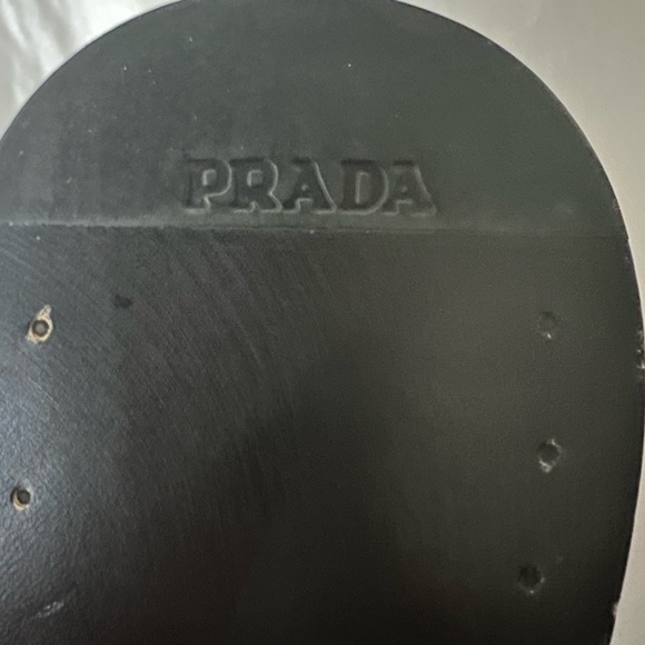 Prada Man’s Brushed Spazzolato Leather Double Monk Strap Shoes Size 9 1/2 - Picture 8 of 12